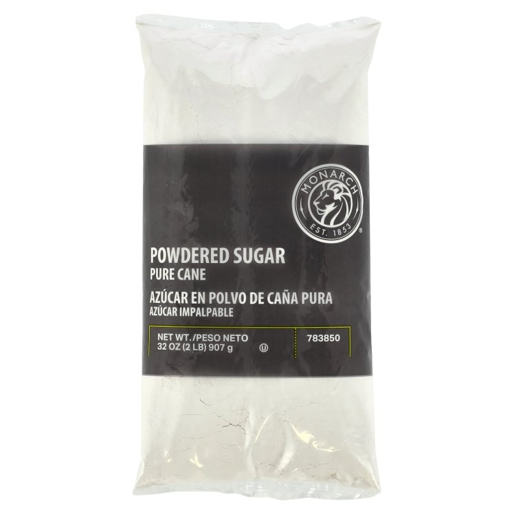 MONARCH SUGAR POWDERED CONFECTIONERS 10X CANE