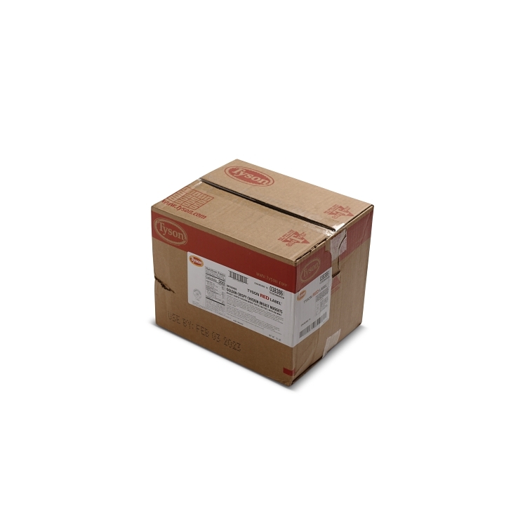 TYSON RED LABEL TYSON UNCOOKED GOLDEN CRISP CHICKEN BREAST NUGGET (38386)
