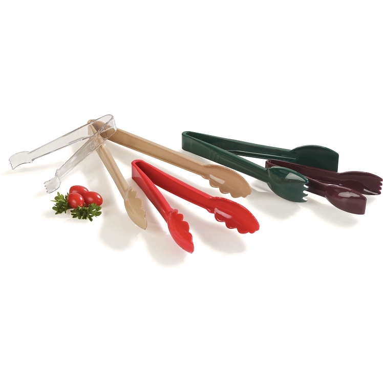 CARLISLE FOODSERVICE PRODUCTS TONG UTILITY PLASTIC 9 INCHES BEIGE