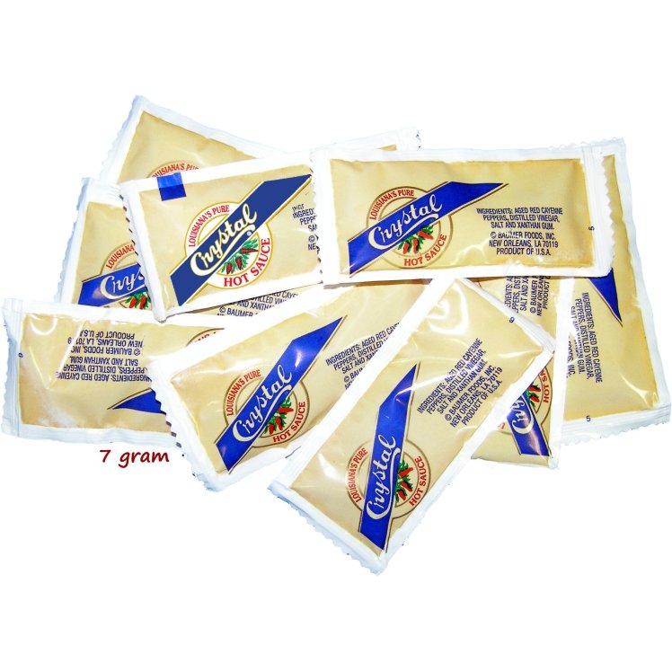 CRYSTAL HOT SAUCE PACKETS