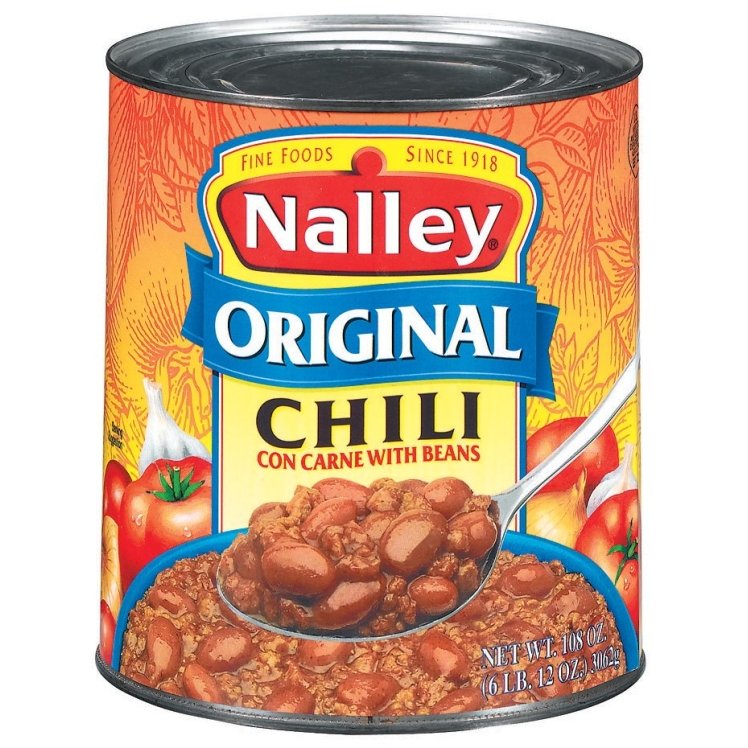 NALLEY CHILI CON CARNE WITH BEANS