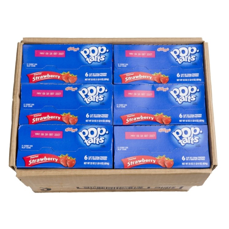 KELLOGGS KELLANOVA POP TART STRAWBERRY
