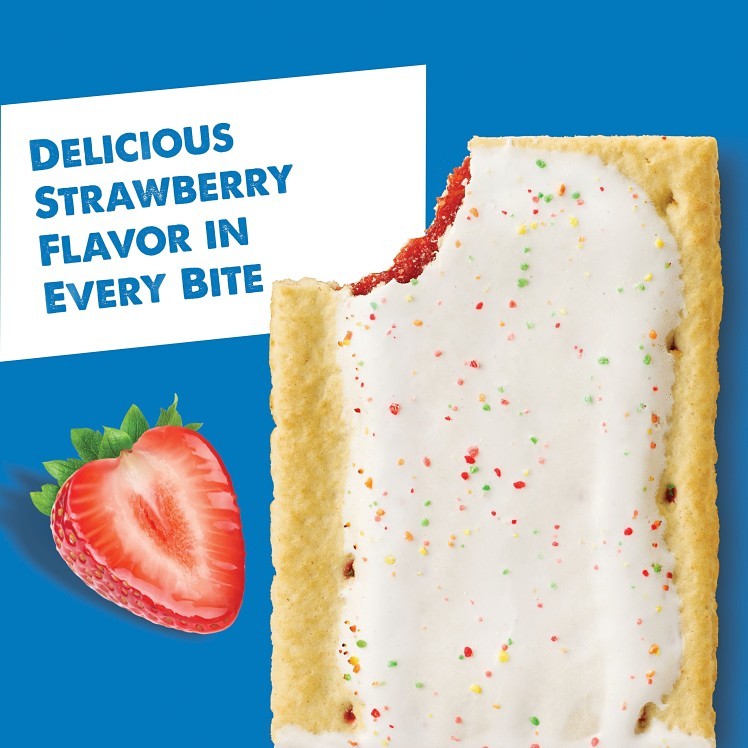 KELLOGGS KELLANOVA POP TART STRAWBERRY