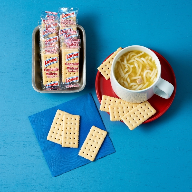 Lance BUTTER SALAD RECTANGLE CAPTAIN WAFER CRACKER INDIVIDUALLY WRAPPED