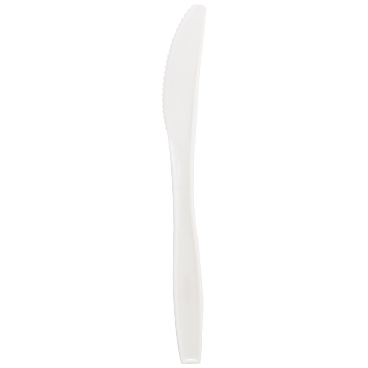 MONOGRAM MEDIUMWEIGHT WHITE INDIVDUALLY WRAPPED KNIVES