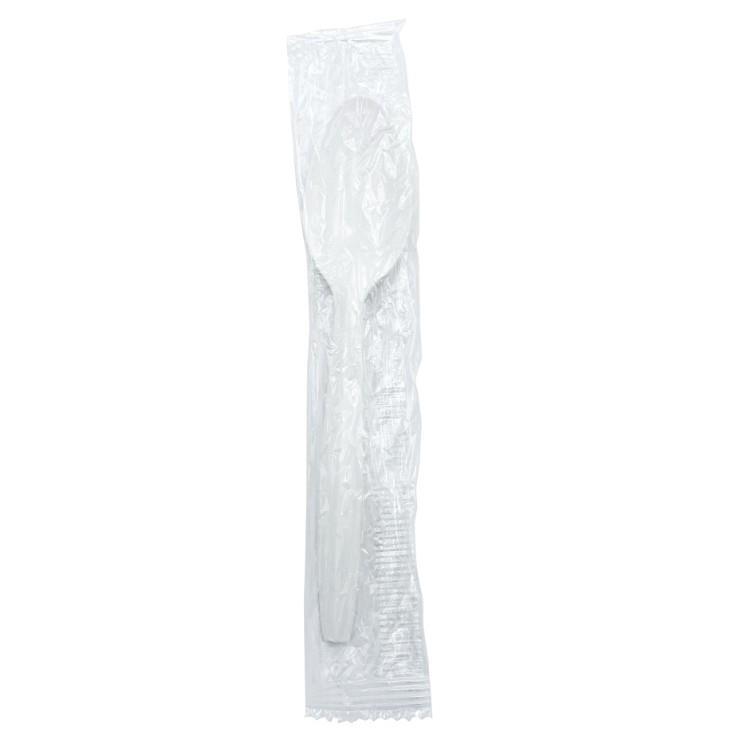 MONOGRAM SPOON TEA WHITE POLYPROPYLENE WRAPPED