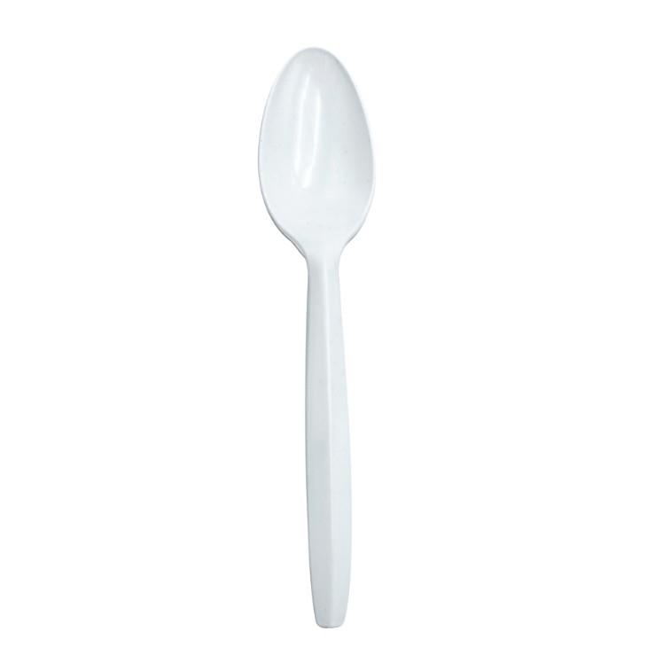 MONOGRAM SPOON TEA WHITE POLYPROPYLENE WRAPPED