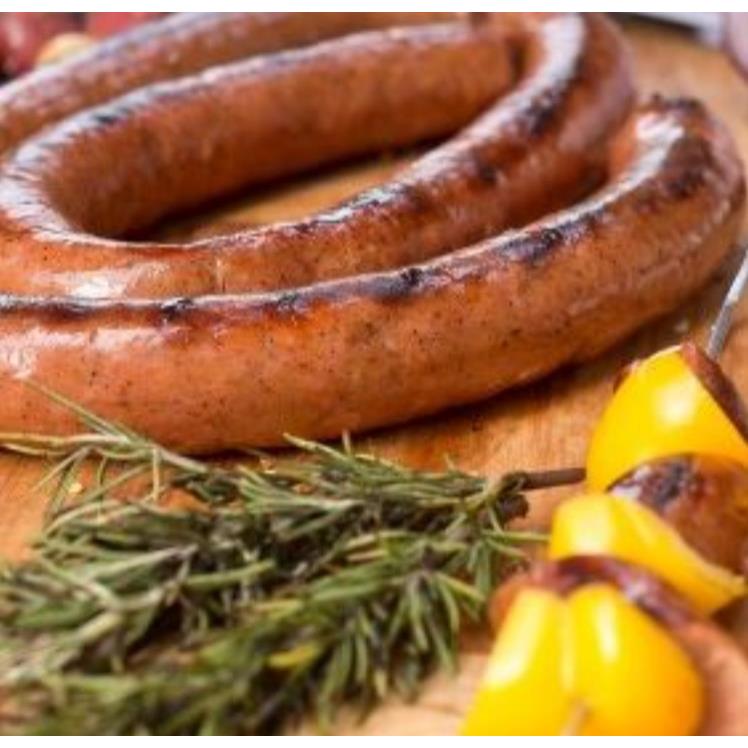 SCHWAB MEATS CO ANDOUILLE PORK AND BEEF ROPE SAUSAGE