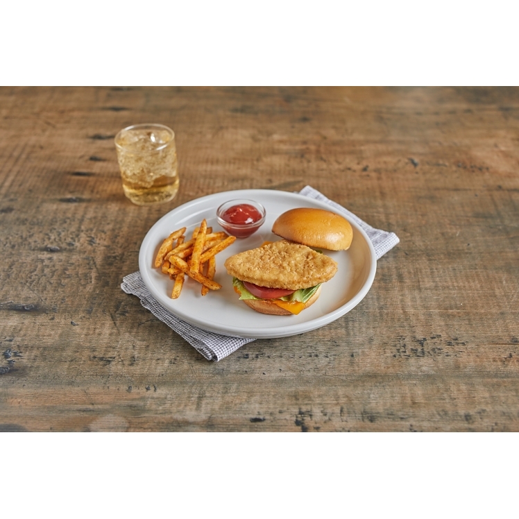 TYSON CHICKEN PATTY FRITTER UNCOOKED BREADED 3.2 OZ