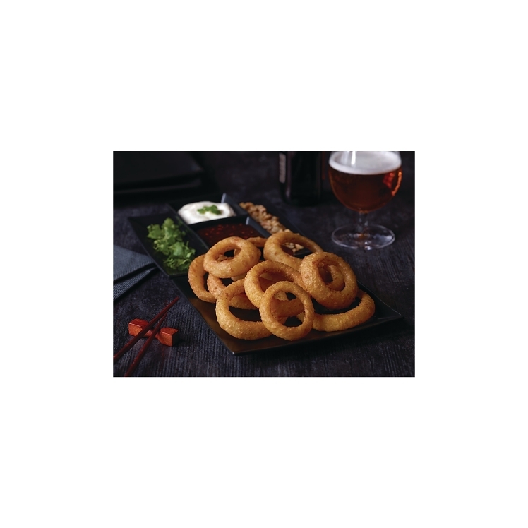 BREW CITY BEER-BATTERED THICK CUT ONION RINGS