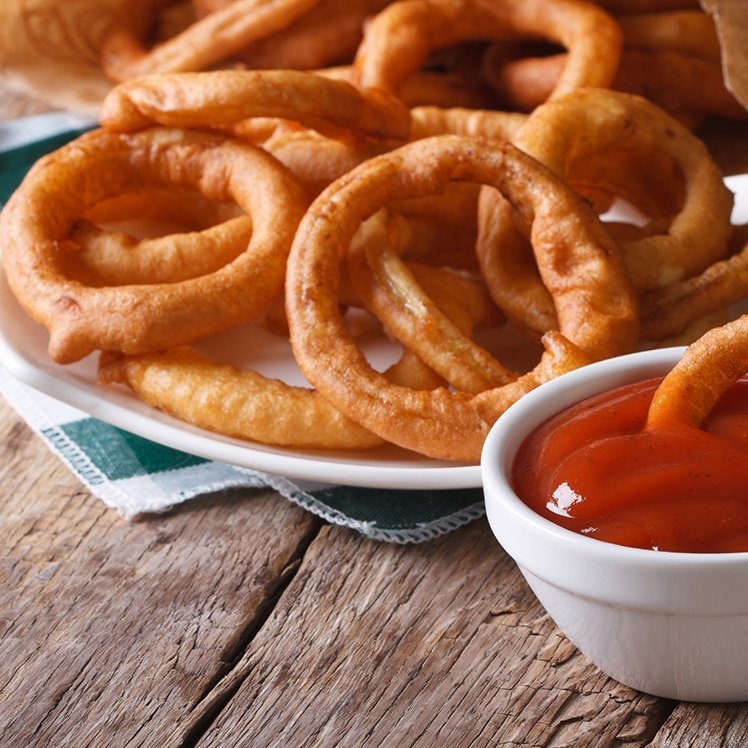 BREW CITY BEER-BATTERED THICK CUT ONION RINGS