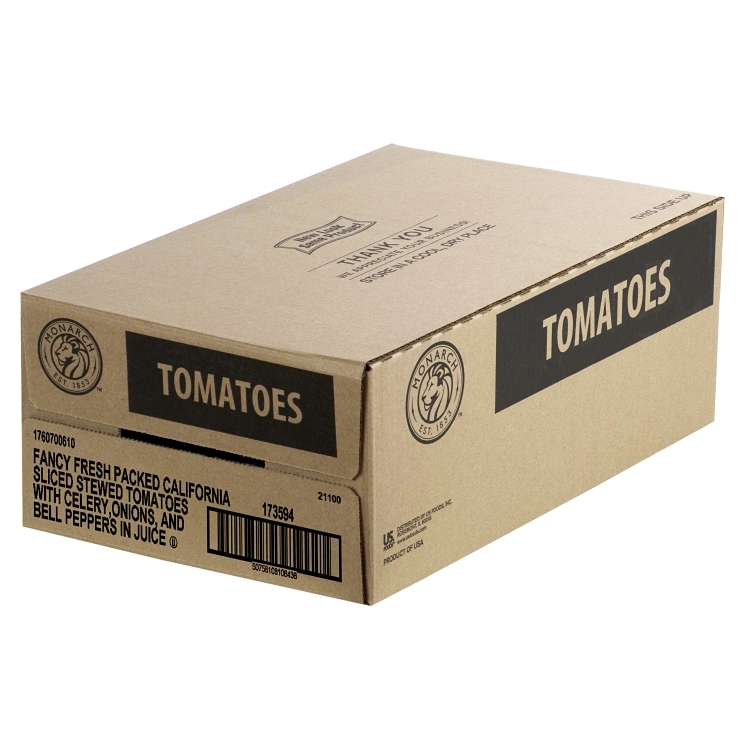MONARCH SLICED STEWED TOMATOES