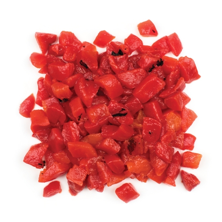 ROLAND PEPPER DICED FIRE ROASTED IN WATER