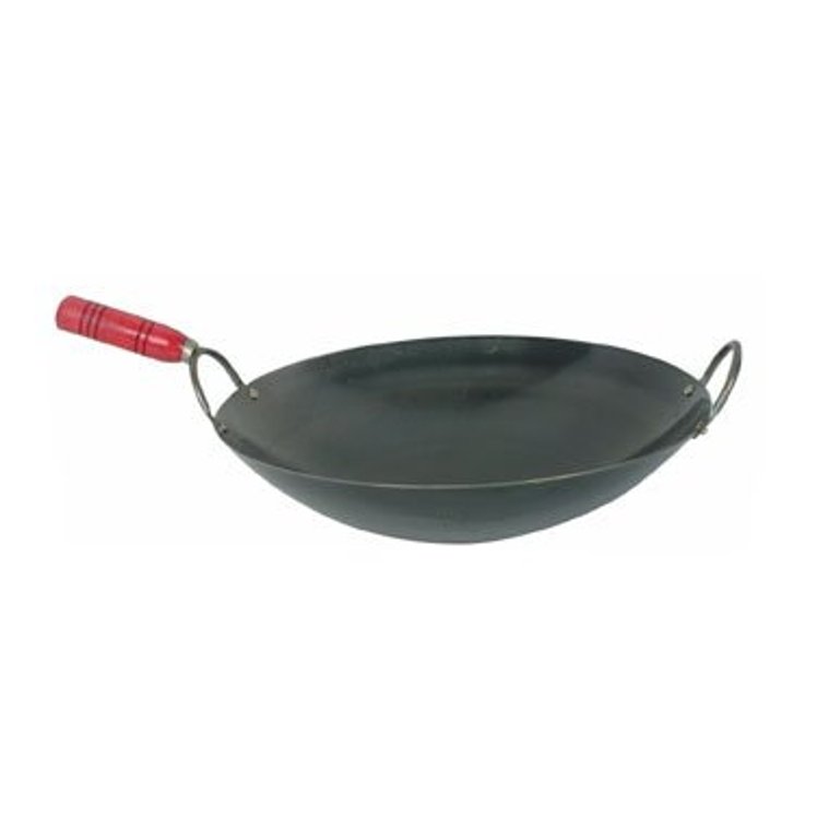 THUNDER GROUP IRON 14 INCH STIR FRY WOK