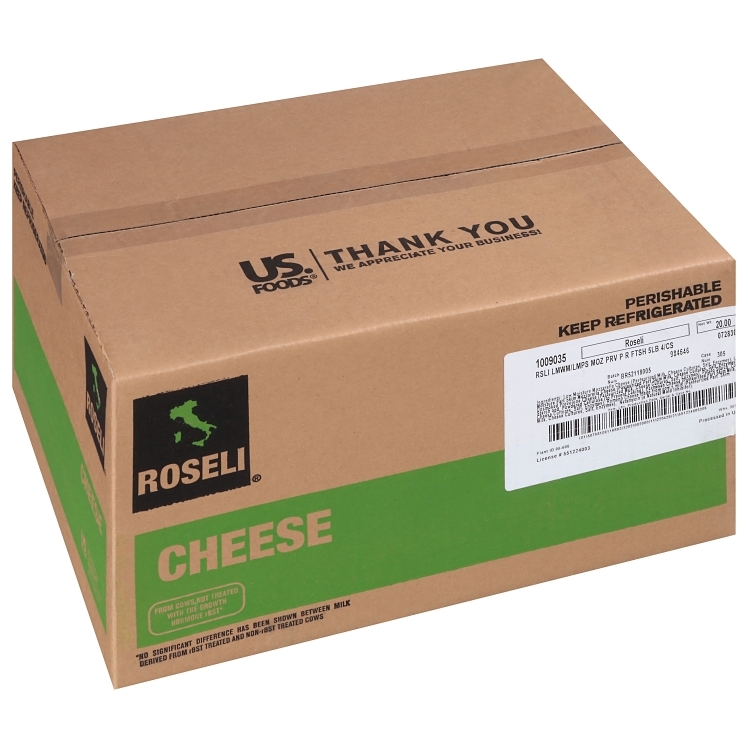 ROSELI SHREDDED MOZZARELLA PROVOLONE 5 BLEND CHEESE