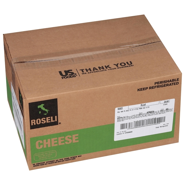 ROSELI SHREDDED MOZZARELLA PROVOLONE 5 BLEND CHEESE