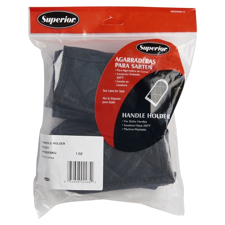 HOLDER, HNDL 6  PYRTX BLK