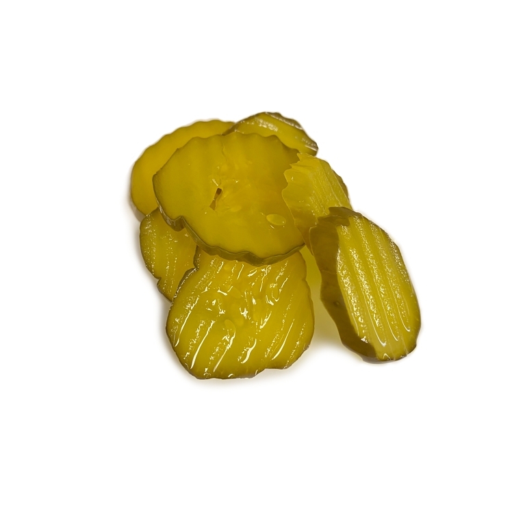 MONARCH CRINKLE CUT DILL PICKLE CHIPS 1/8 INCH