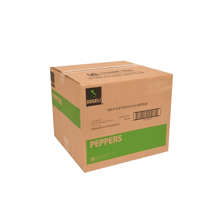 ROSELI MILD CUT 5/16 INCH BANANA PEPPER