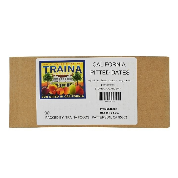 TRAINA DATE WHOLE PITTED DRIED CHERRY FRUIT TRIPLE FORTIFIED