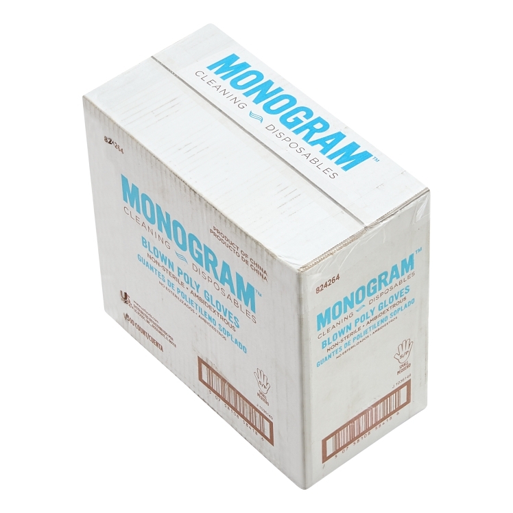 MONOGRAM BLOWN POLY GLOVES SMALL