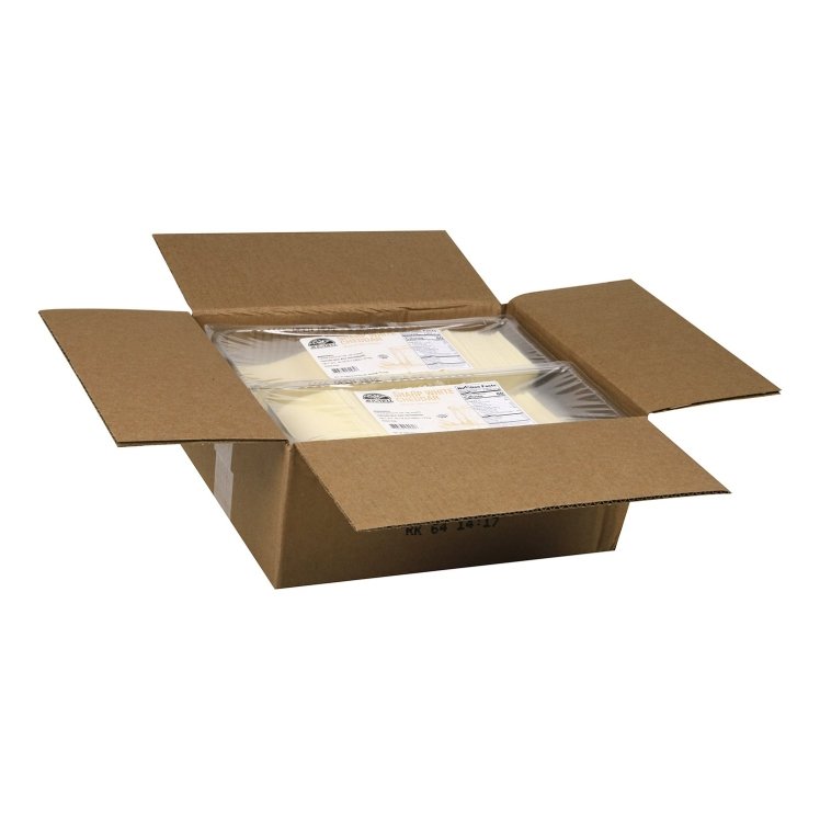 ALP AND DELL SHARP WHITE CHEDDAR CHEESE SLICES