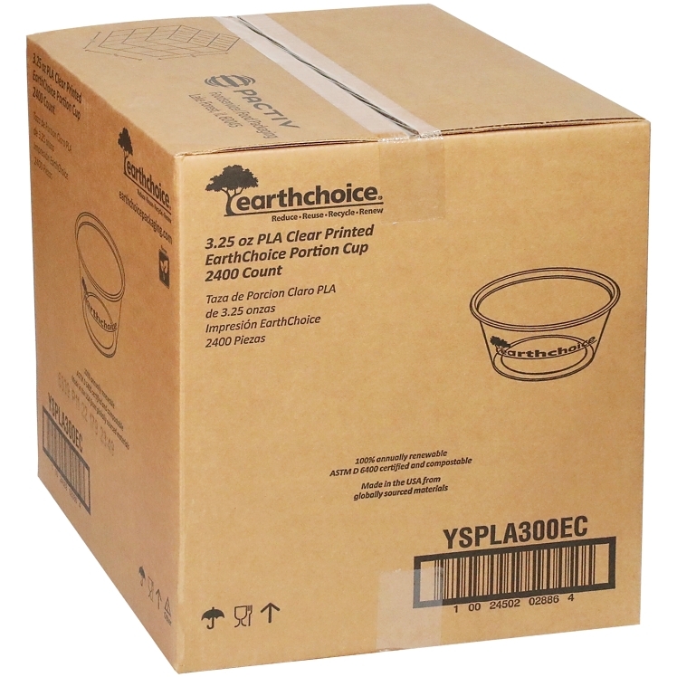 PACTIV EARTHCHOICE PORTION CUP 3.25 OZ COMPOSTABLE