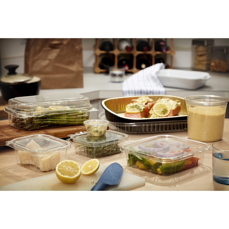 PACTIV EARTHCHOICE PORTION CUP LID FOR 3-4 OZ PLA