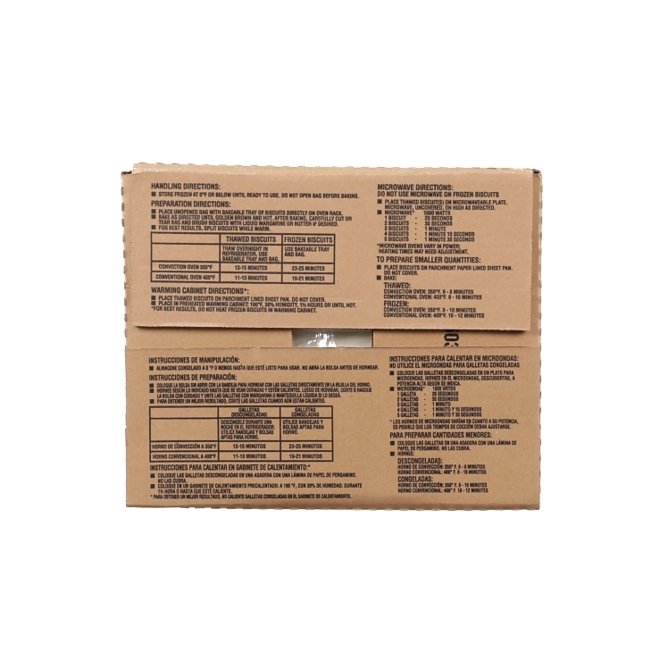 BAKERY CHEF BUTTERMILK BISCUITS EASY SPLIT 3.5 INCH