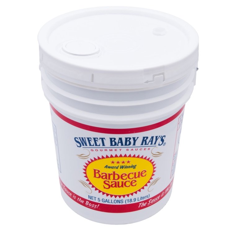 SWEET BABY RAY'S BBQ SAUCE PAIL SHELF STABLE