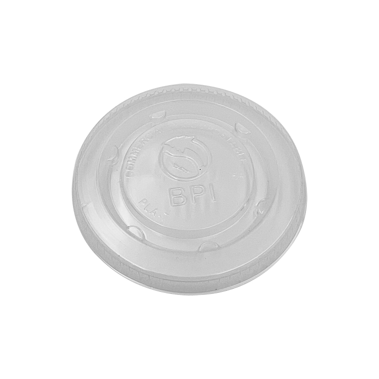 PACTIV EARTHCHOICE PORTION CUP LID FOR 2 OZ PLA