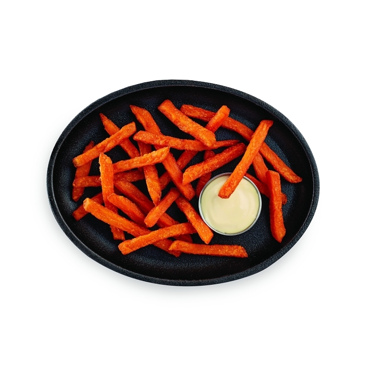 MCCAIN HARVEST SPLENDOR SWEET POTATO FRIES 3/8 INCH
