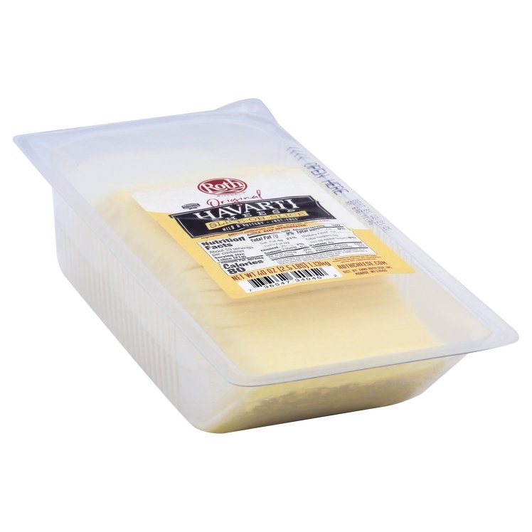 ROTH KASE SLICED CHEESE HAVARTI