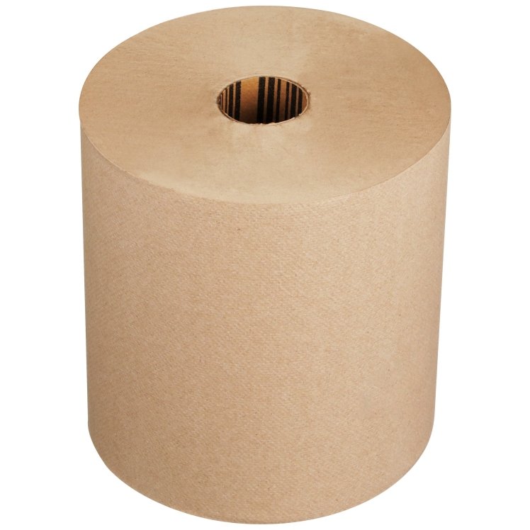 MONOGRAM 7.87 X 800' 1 PLY BROWN PAPER TOWEL ROLL