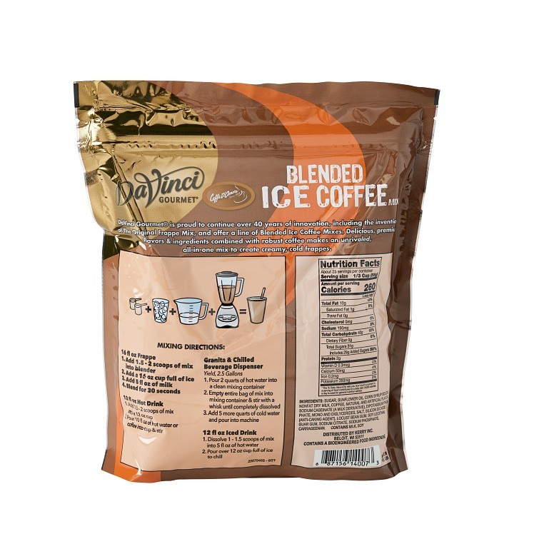 JET WHITE CHOCOLATE MOCHA ICED COFFEE MIX