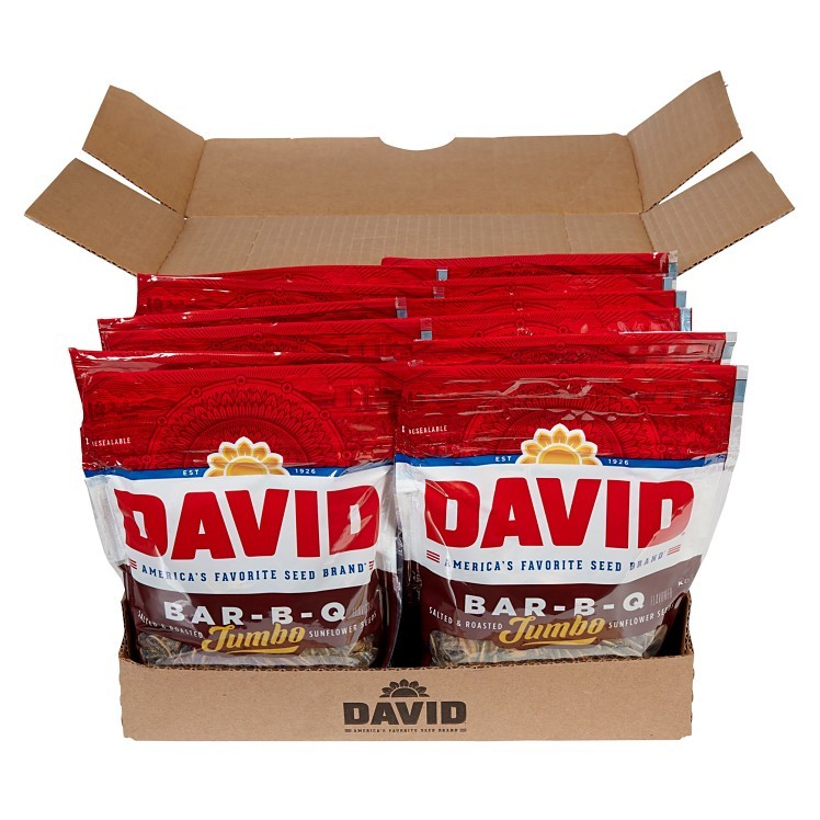 ORIGINAL DAVID & SON BBQ SUNFLOWER SEEDS