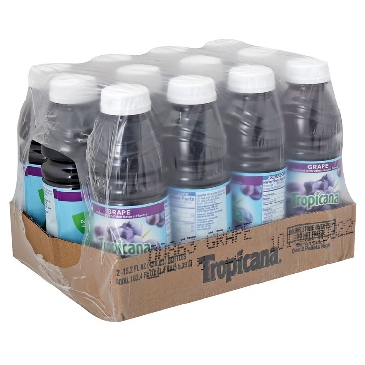 TROPICANA JUICE GRAPE DRINK SHELF STABLE