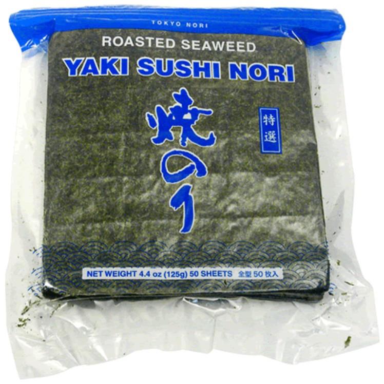 TOKYO NORI SEAWEED, NORI YAKI HALF SHEET