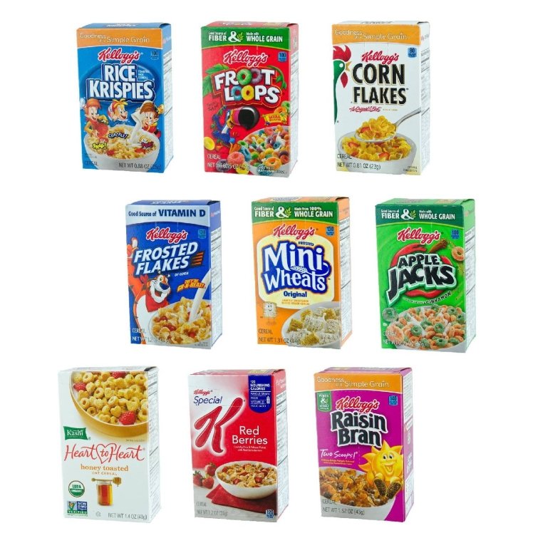 CEREAL, ASST SS BOX SHLF STABL