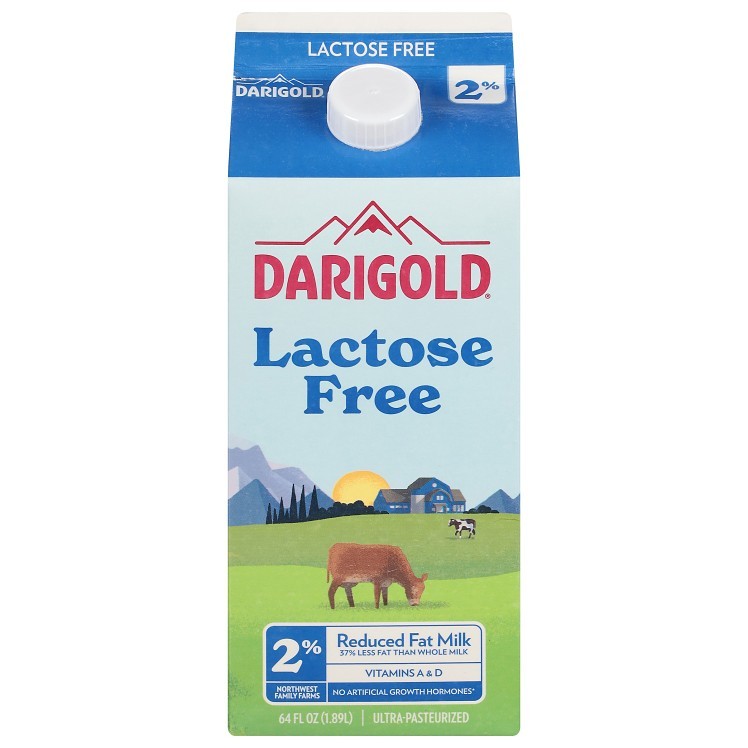 DARIGOLD LACTOSE FREE MILK 2% REDUCED FAT
