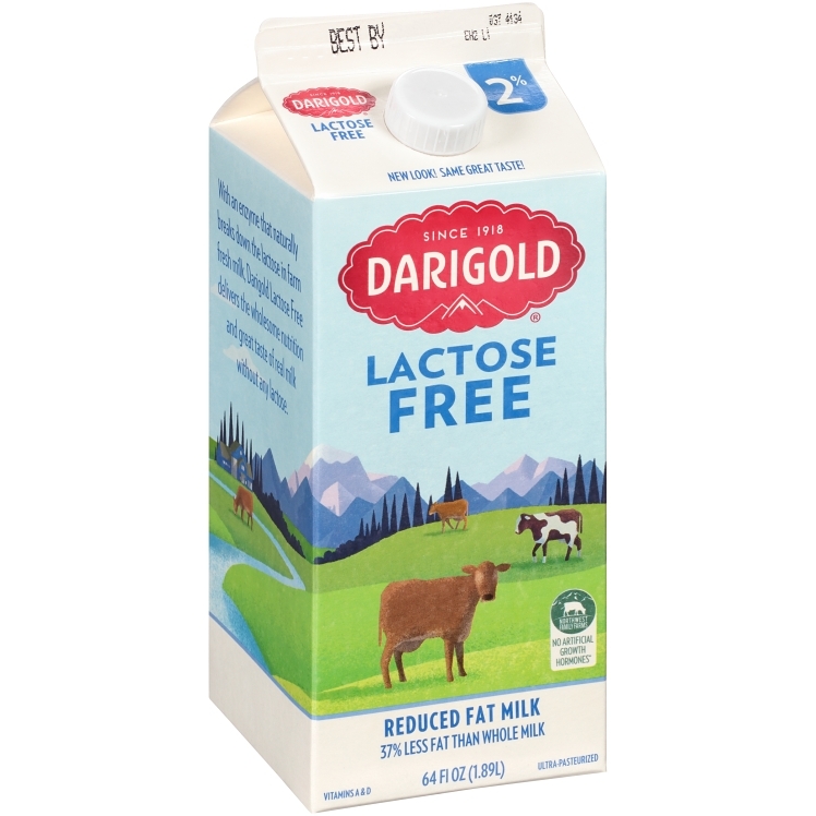DARIGOLD LACTOSE FREE MILK 2% REDUCED FAT