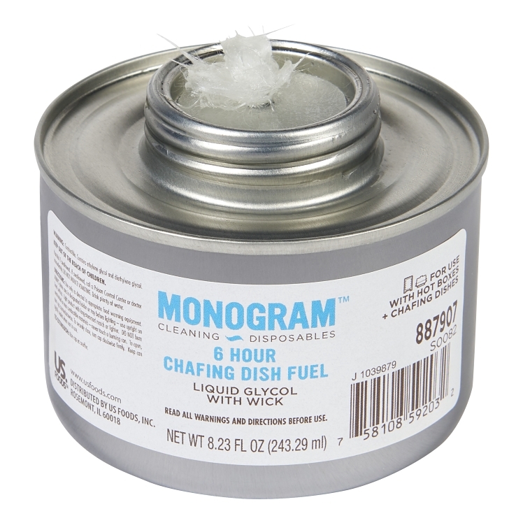 MONOGRAM CHAFING FUEL CAN 6 HOUR WICK