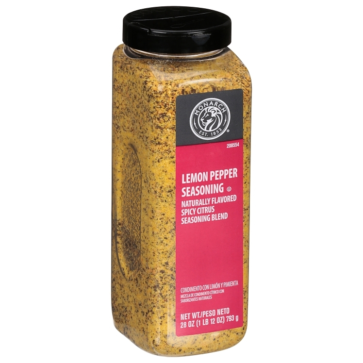 MONARCH PLASTIC SHAKER LEMON PEPPER SEASONING