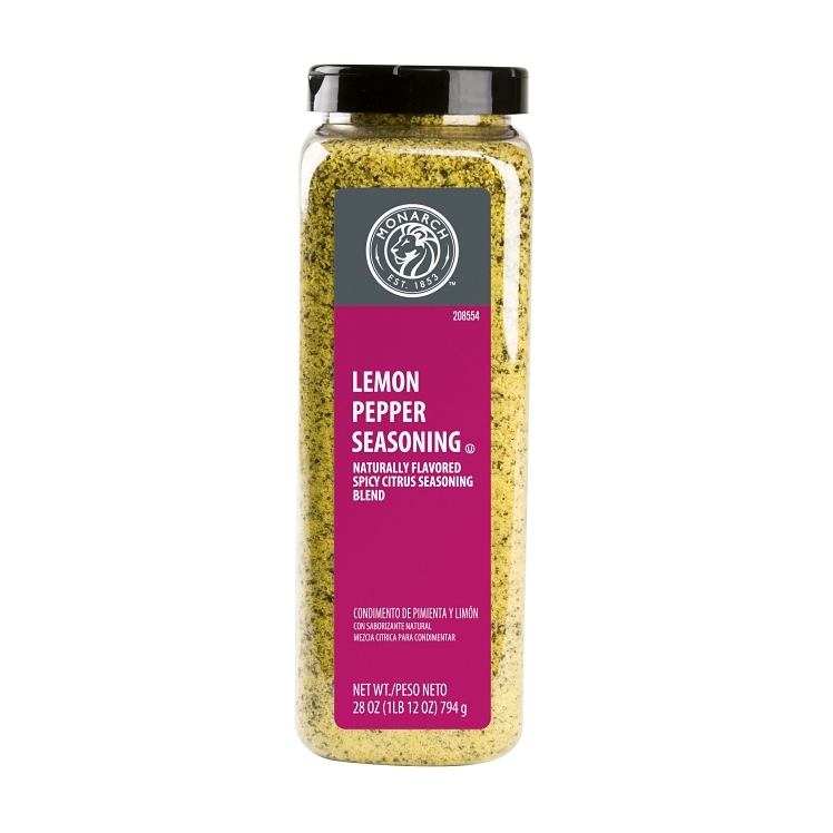MONARCH PLASTIC SHAKER LEMON PEPPER SEASONING