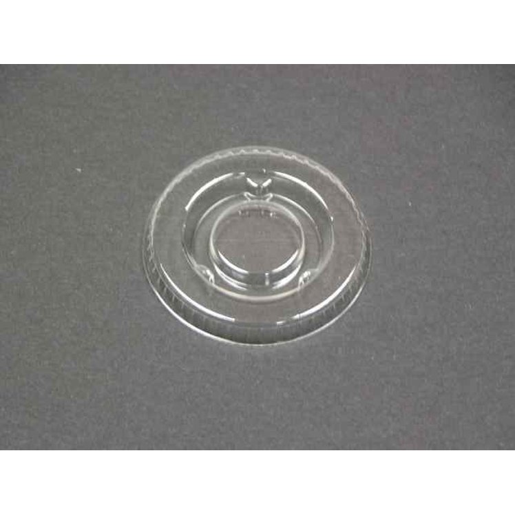 MONOGRAM CLEAR PLASTIC FLAT LID FOR 1 OZ PORTION CUP