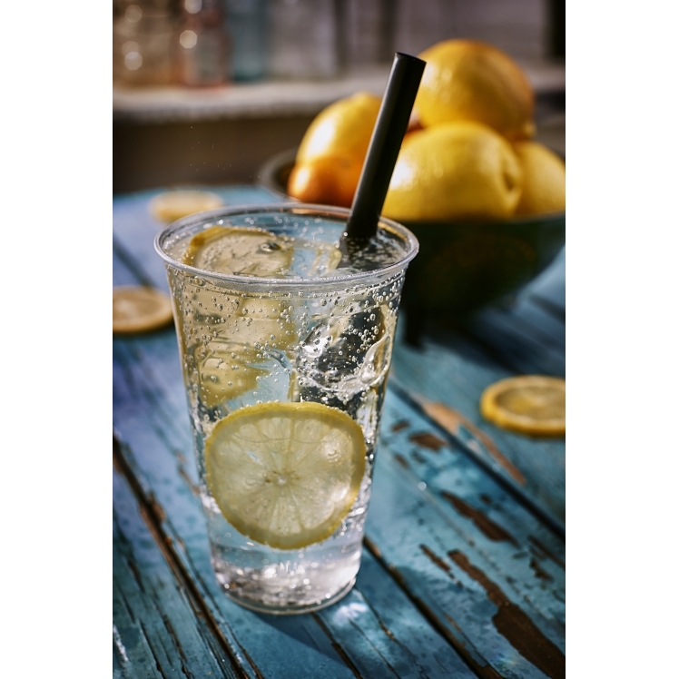 MONOGRAM CUP, PET PLASTIC 10 OZ COLD CLEAR