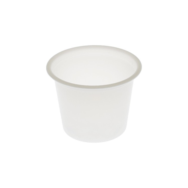 MONOGRAM TRANSLUCENT PLASTIC SOUFFLE 1 OZ CUP