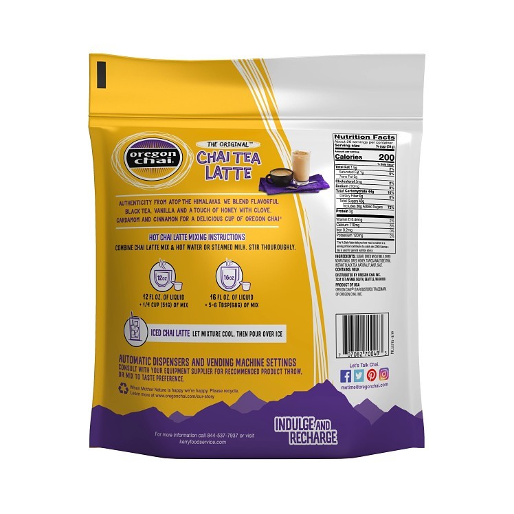 OREGON CHAI TEA POWDERED MIX