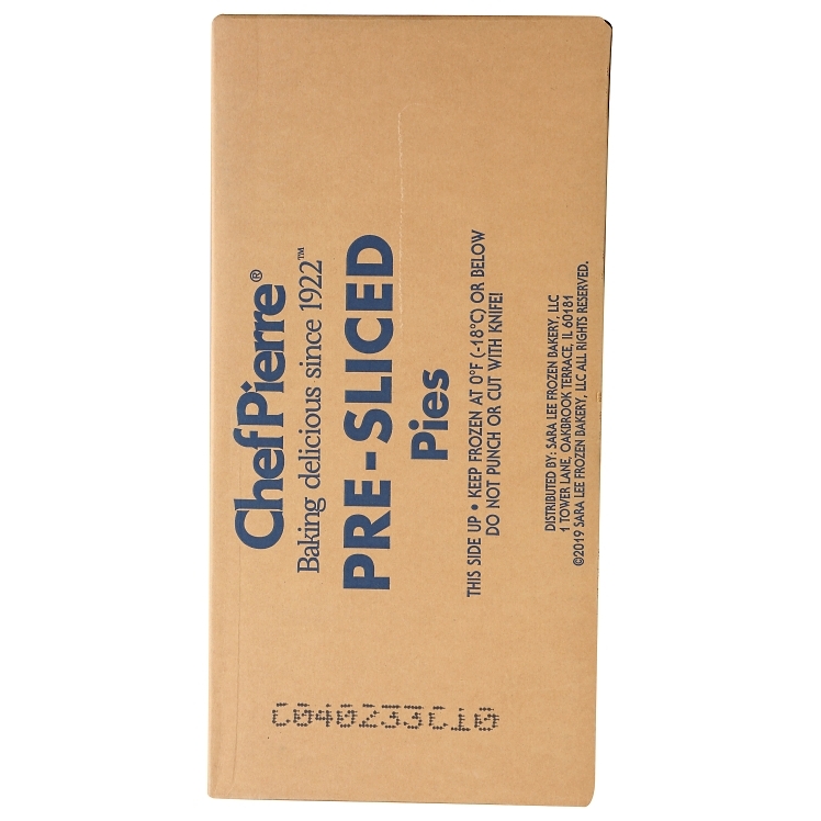 CHEF PIERRE APPLE PIE DUTCH 10 INCH 8 SLICES  PREBAKED FROZEN