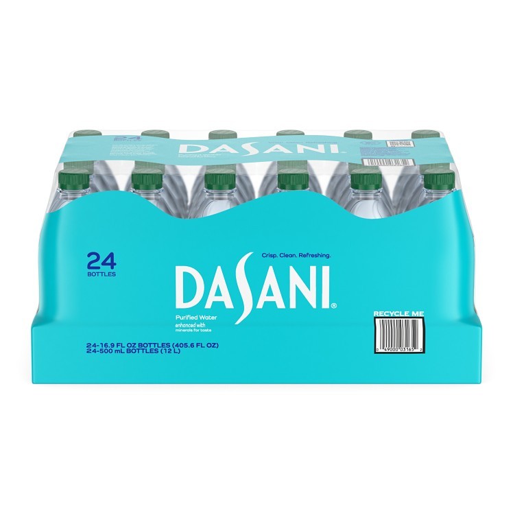 DASANI PURIFIED PLASTIC BOTTLE